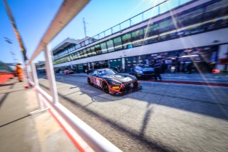 #44 SPS automotive performance DEU Mercedes-AMG GT3 Pro-Am Cup Christian Hook DEU Tom Onslow-Cole GBR, Pitlane, Pre-Qualifying
