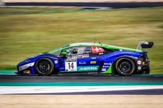 #14 Emil Frey Racing CHE Lamborghini Huracan GT3 Evo - Norbert Siedler AUT Mikäel Grenier CAN, Official Testing Session
