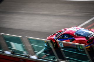 #52 AF Corse ITA Ferrari 488 GT3 Pro-Am Cup Louis Machiels BEL Andrea Bertolini ITA, Official Testing Session
