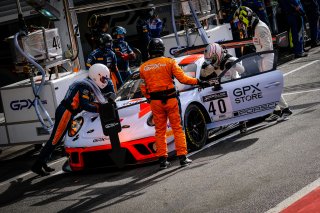 #40 GPX Racing UAE- Romain Dumas FRA Louis Deletraz CHE Thomas Preining AUT, Free Practice 1, Pitlane
