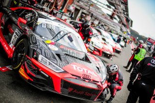#31 Audi Sport Team WRT BEL- Dries Vanthoor BEL Christopher Mies DEU Kelvin van der Linde ZAF IGTC, Pitlane, Pre Qualifying
