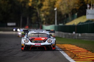 #56 Dinamic Motorsport ITA Adrien de Leener BEL Mikkel O. Pedersen DNK Andrea Rizzoli ITA Cedric Sbirrazzuoli MCO IGTC, Pre-Qualifying
