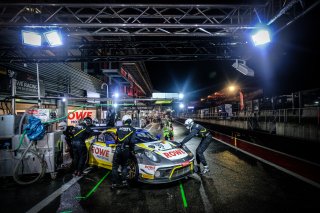 #99 ROWE Racing DEU- Klaus Bachler AUT Dirk Werner DEU Julien Andlauer FRA, Night Practice, Pitlane
