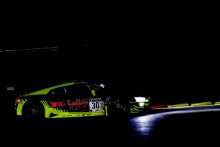 #30 Audi Sport Team WRT ITA- Dennis Marschall DEU Ferdinand Habsburg AUT Matthieu Vaxivière FRA IGTC, Night Practice

