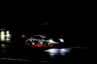 #56 Dinamic Motorsport ITA Adrien de Leener BEL Mikkel O. Pedersen DNK Andrea Rizzoli ITA Cedric Sbirrazzuoli MCO IGTC, Night Practice
