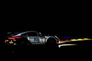 #40 GPX Racing UAE- Romain Dumas FRA Louis Deletraz CHE Thomas Preining AUT, Night Practice
