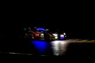 #555 Orange 1 FFF Racing Team CHN Baptiste Moulin BEL Taylor Proto GBR Hugo Chevalier FRA Florian Latorre FRA, Night Practice
