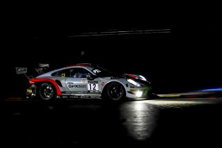 #12 GPX Racing UAE- Matt Campbell AUS Patrick Pilet FRA Mathieu Jaminet FRA IGTC, Night Practice
