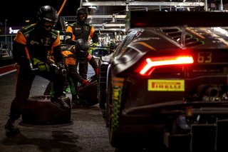 #63 Orange 1 FFF Racing Team CHN- Dennis Lind DNK Marco Mapelli ITA Andrea Caldarelli ITA IGTC, Pitlane, Race
