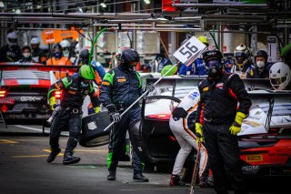 #56 Dinamic Motorsport ITA Adrien de Leener BEL Mikkel O. Pedersen DNK Andrea Rizzoli ITA Cedric Sbirrazzuoli MCO IGTC, Pitlane, Race
