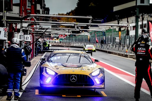 #87 AKKA ASP FRA Jean-Luc Beaubelique FRA Fabien Barthez FRA Jim Pla FRA Thomas Drouet FRA, Pitlane, Race
 | SRO / Patrick Hecq Photography
