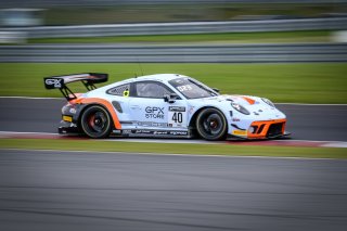 #40 GPX Racing UAE Porsche 911 GT3-R (991.II) - Romain Dumas FRA Dennis Olsen NOR Thomas Preining AUT, Official Paid Testing Session
