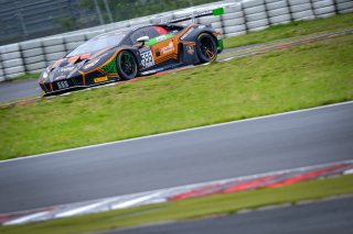 #555 Orange 1 FFF Racing Team CHN Lamborghini Huracan GT3 Evo Silver Cup TBA  Baptiste Moulin BEL TBA, Official Paid Testing Session
