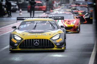 #87 AKKA ASP FRA Mercedes-AMG GT3 Pro-Am Cup Jim Pla FRA Thomas Drouet FRA Fabien Barthez FRA, Official Paid Testing Session, Pitlane
