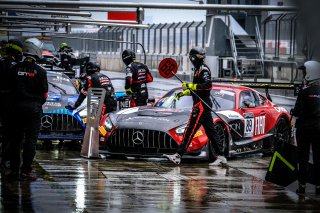 #89 AKKA ASP FRA Mercedes-AMG GT3 Silver Cup Alex Fontana CHE Lucas Legeret CHE Benjamin Hites CHL, Official Paid Testing Session, Pitlane
