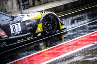 #87 AKKA ASP FRA Mercedes-AMG GT3 Pro-Am Cup Jim Pla FRA Thomas Drouet FRA Fabien Barthez FRA, Official Paid Testing Session, Pitlane
