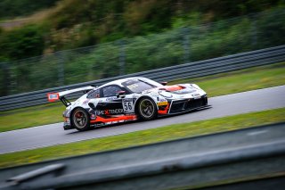#56 Dinamic Motorsport ITA Porsche 911 GT3-R (991.II) Silver Cup Andrea Rizzoli ITA Adrien de Leener BEL Mikkel O. Pedersen DNK, Official Paid Testing Session
