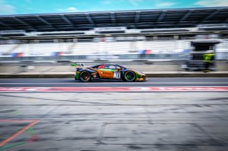 #19 Orange 1 FFF Racing Team CHN Lamborghini Huracan GT3 Evo Pro-Am Cup Hiroshi Hamaguchi JPN Elia Erhart DEU Phil Keen GBR, Bronze Test

