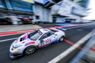 #93 SKY - Tempesta Racing GBR Ferrari 488 GT3 Pro-Am Cup Chris Froggatt GBR Jonathan Hui HKG Eddie Cheever ITA, Bronze Test
