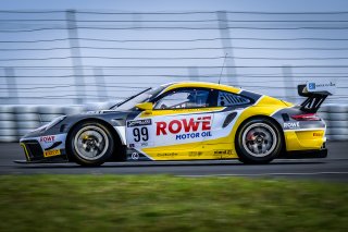 #99 ROWE Racing DEU Porsche 911 GT3-R (991.II) - Dirk Werner DEU Julien Andlauer FRA Klaus Bachler AUT, Free Practice
