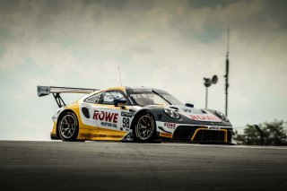 #98 ROWE Racing DEU Porsche 911 GT3-R (991.II) - Simona de Silvestro CHE Timo Bernhard DEU Jeroen Bleekemolen NDL, Free Practice
