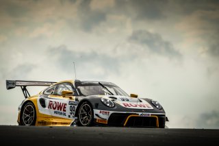#99 ROWE Racing DEU Porsche 911 GT3-R (991.II) - Dirk Werner DEU Julien Andlauer FRA Klaus Bachler AUT, Free Practice
