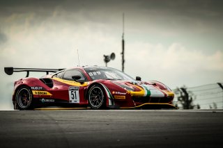 #51 AF Corse ITA Ferrari 488 GT3 - Alessandro Pier Guidi ITA Nicklas Nielsen DNK James Calado GBR, Free Practice
