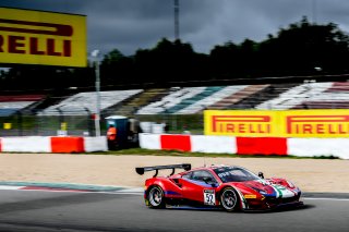 #52 AF Corse ITA Ferrari 488 GT3 Pro-Am Cup Niek Hommerson NDL Louis Machiels BEL Andrea Bertolini ITA, Pre-Qualifying
