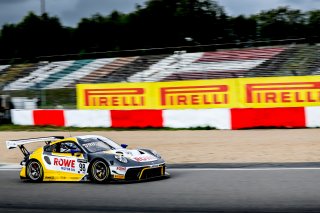 #98 ROWE Racing DEU Porsche 911 GT3-R (991.II) - Simona de Silvestro CHE Timo Bernhard DEU Jeroen Bleekemolen NDL, Pre-Qualifying

