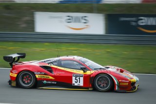#51 AF Corse ITA Ferrari 488 GT3 - Alessandro Pier Guidi ITA Nicklas Nielsen DNK James Calado GBR, Pre-Qualifying

