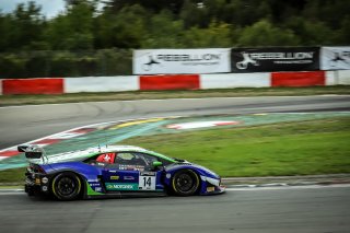 #14 Emil Frey Racing CHE Lamborghini Huracan GT3 Evo - Ricardo Feller CHE Norbert Siedler AUT Mikäel Grenier CAN, Pre-Qualifying
