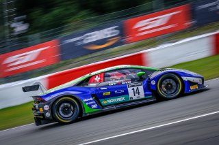 #14 Emil Frey Racing CHE Lamborghini Huracan GT3 Evo - Ricardo Feller CHE Norbert Siedler AUT Mikäel Grenier CAN, Race
