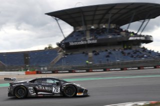 #78 Barwell Motorsport GBR Lamborghini Huracan GT3 Evo Silver Cup Patrick Kujala FIN Alex Macdowall GBR Frederik Schandorff DNK, Start
