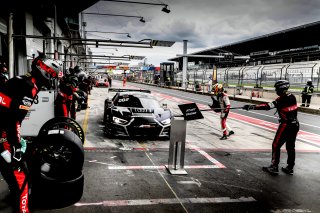 #32 Belgian Audi Club Team WRT BEL Audi R8 LMS GT3 - Dries Vanthoor BEL Christopher Mies DEU Charles Weerts BEL, Pit Lane, Race
