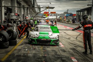 #31 Belgian Audi Club Team WRT BEL Audi R8 LMS GT3 - Mirko Bortolotti ITA Rolf Ineichen CHE Kelvin van der Linde ZAF, Pit Lane, Race
