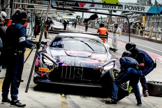 #74 Ram Racing GBR Mercedes-AMG GT3 Pro-Am Cup Remon Vos NDL Martin Konrad AUT Tom Onslow-Cole GBR, Pit Lane, Race
