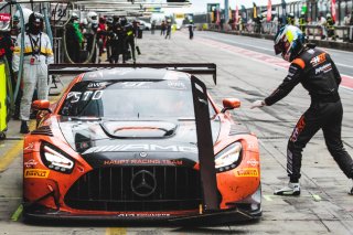 #4 HRT DEU Mercedes-AMG GT3 - Maro Engel DEU Luca Stolz DEU Vincent Abril FRA, Pit Lane, Race
