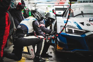#26 Sainteloc Racing FRA Audi R8 LMS GT3 Am Cup Michaël Blanchemain FRA Clément Seyler LUX Pierre Yves Paque BEL, Pit Lane, Race

