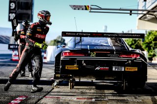 #32 Belgian Audi Club Team WRT BEL Audi R8 LMS GT3 - Charles Weerts BEL Dries Vanthoor BEL, Qualifying 3
