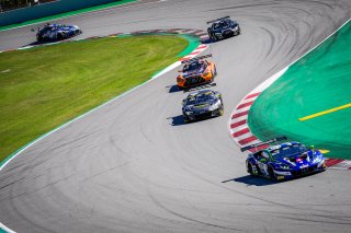 #163 Emil Frey Racing CHE Lamborghini Huracan GT3 Evo - Giacomo Altoè ITA Albert Costa ESP, #32 Belgian Audi Club Team WRT BEL Audi R8 LMS GT3 - Charles Weerts BEL Dries Vanthoor BEL, #4 HRT DEU Mercedes-AMG GT3 - Luca Stolz DEU Maro Engel DEU, #66 Attemp