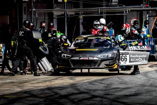#66 Attempto Racing DEU Audi R8 LMS GT3 - Nicolas  Schöll AUT Frederic Vervisch BEL, Pit Lane, Race 2
