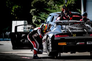 #32 Belgian Audi Club Team WRT BEL Audi R8 LMS GT3 - Charles Weerts BEL Dries Vanthoor BEL, Pit Lane, Race 2
