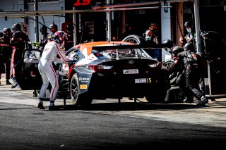 #15 Tech 1 Racing FRA Lexus RC F GT3 Silver Cup Thomas Neubauer FRA Aurélien Panis FRA, Pit Lane, Race 2
