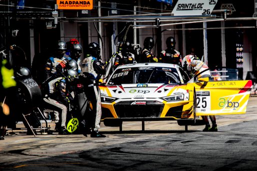 #25 Sainteloc Racing FRA Audi R8 LMS GT3 - Arthur Rougier FRA Christopher Haase DEU, Pit Lane, Race 2
 | SRO / Patrick Hecq Photography