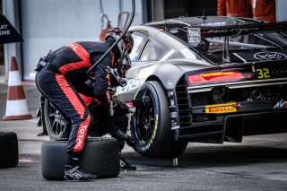 #32 Belgian Audi Club Team WRT BEL Audi R8 LMS GT3 - Charles Weerts BEL Dries Vanthoor BEL, Pitlane, Race 3
