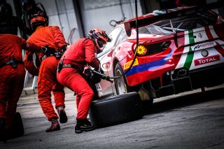 #52 AF Corse ITA Ferrari 488 GT3 Pro-Am Cup Louis Machiels BEL Andrea Bertolini ITA, Pitlane, Race 3
