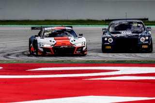 #108 CMR FRA Bentley Continental GT3 Silver Cup Pierre Alexandre Jean FRA Hugo Chevalier FRA, #33 Belgian Audi Club Team WRT BEL Audi R8 LMS GT3 Silver Cup Hamza Owega DEU Jusuf Owega DEU, Race 3
