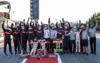 #32 Belgian Audi Club Team WRT BEL Audi R8 LMS GT3 - Charles Weerts BEL Dries Vanthoor BEL, Champions, Race 3
