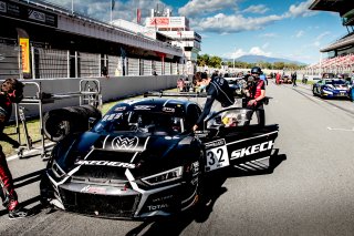 #32 Belgian Audi Club Team WRT BEL Audi R8 LMS GT3 - Charles Weerts BEL Dries Vanthoor BEL, Gridwalk, Race 3
