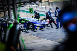 #163 Emil Frey Racing CHE Lamborghini Huracan GT3 Evo - Giacomo Altoè ITA Albert Costa ESP, Free Practice 1, Pitlane
